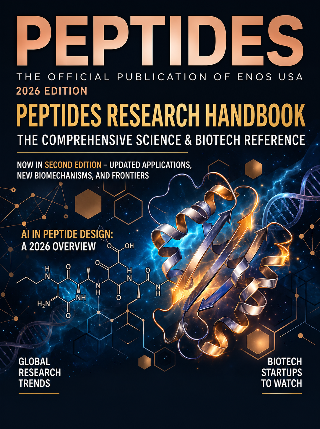 Peptides Research Handbook — PDF Download 2026 Edition product photo — ENOS Labs USA